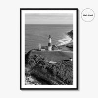 Montauk Black and White Fine Art Photo Print, Long Island NY Poster