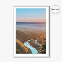 Delaware Water Gap Fine Art Photo Print, Mount Tammany, New Jersey, USA Poster