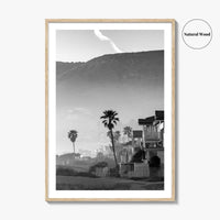Malibu Black and White Fine Art Photo Print, California Beach Poster, Los Angeles Art