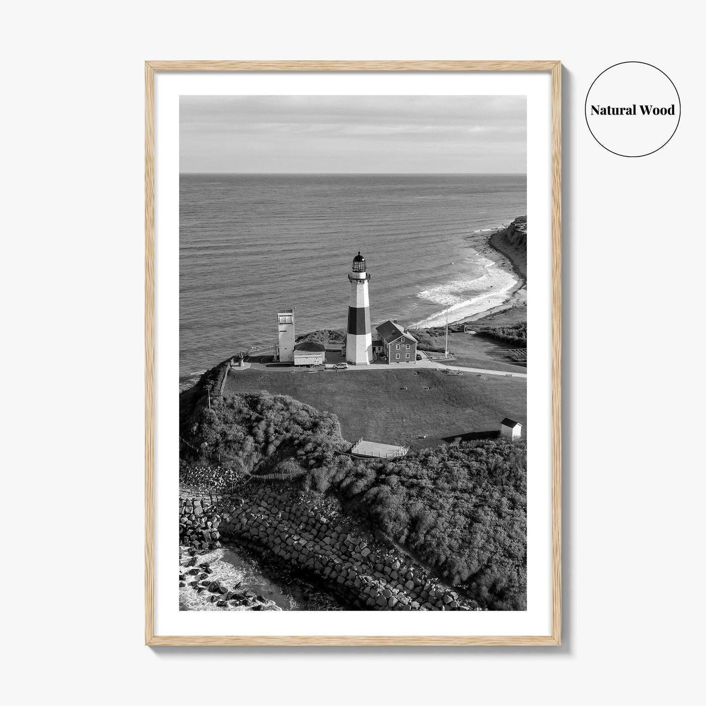 Montauk Black and White Fine Art Photo Print, Long Island NY Poster