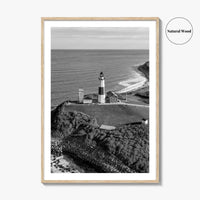 Montauk Black and White Fine Art Photo Print, Long Island NY Poster