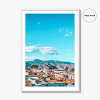 Oaxaca de Juarez Skyline Fine Art Photo Print, Oaxaca City, Mexico Poster