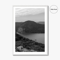 Hudson Valley Black and White Fine Art Photo Print, Hudson River, Cold Spring