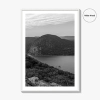 Hudson Valley Black and White Fine Art Photo Print, Hudson River, Cold Spring