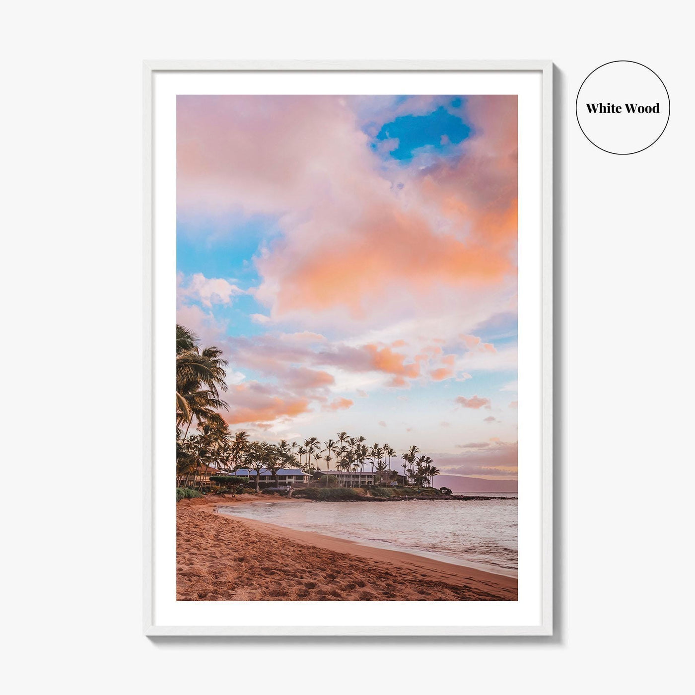 Maui Fine Art Photo Print, Wailea Beach Kihei, Hawaii USA, Wall Art Poster
