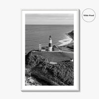 Montauk Black and White Fine Art Photo Print, Long Island NY Poster