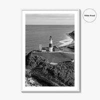 Montauk Black and White Fine Art Photo Print, Long Island NY Poster