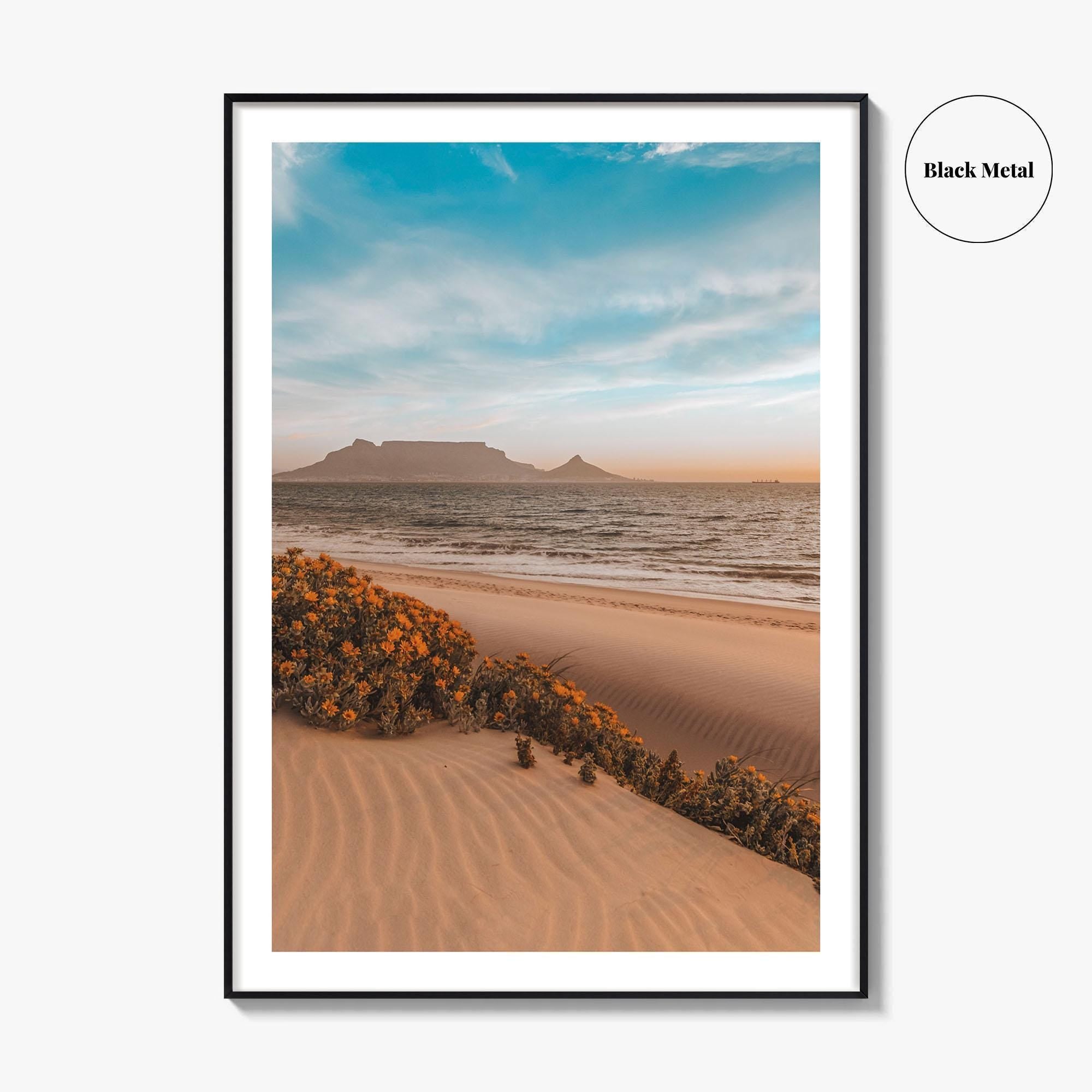 Cape Town Fine Art Photo Print, Beach Wall Decor, South Africa Poster, Camps Bay