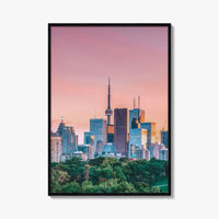 Toronto Skyline Fine Art Photo Print, Ontario Canada Wall Art Poster