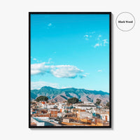 Oaxaca de Juarez Skyline Fine Art Photo Print, Oaxaca City, Mexico Poster