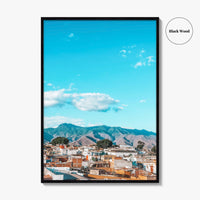 Oaxaca de Juarez Skyline Fine Art Photo Print, Oaxaca City, Mexico Poster