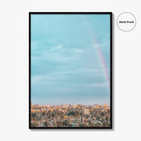 Addis Ababa Skyline Fine Art Photo Print, Aerial View, Ethiopia Wall Decor, Poster