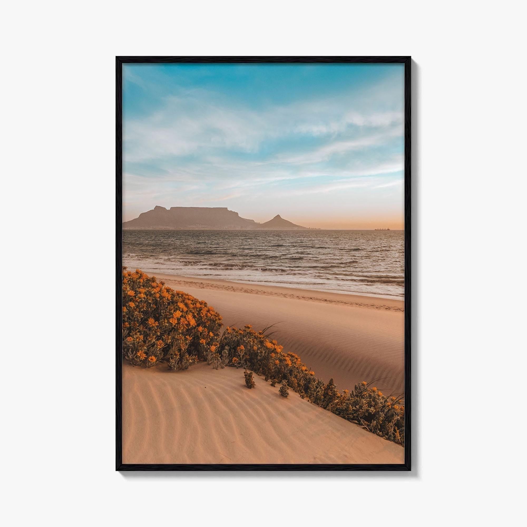 Cape Town Fine Art Photo Print, Beach Wall Decor, South Africa Poster, Camps Bay