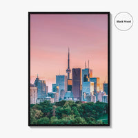 Toronto Skyline Fine Art Photo Print, Ontario Canada Wall Art Poster
