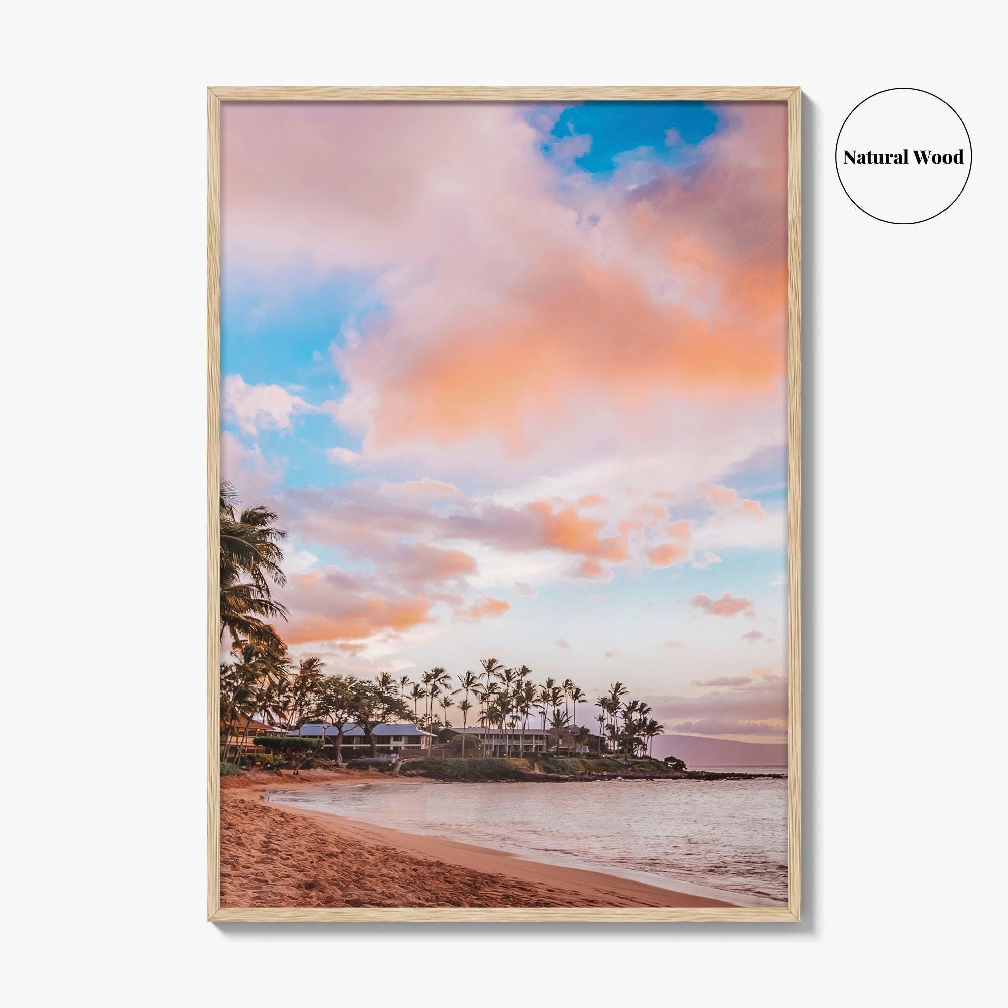Maui Fine Art Photo Print, Wailea Beach Kihei, Hawaii USA, Wall Art Poster