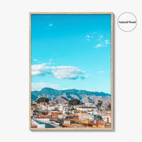 Oaxaca de Juarez Skyline Fine Art Photo Print, Oaxaca City, Mexico Poster