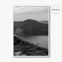 Hudson Valley Black and White Fine Art Photo Print, Hudson River, Cold Spring
