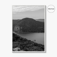 Hudson Valley Black and White Fine Art Photo Print, Hudson River, Cold Spring