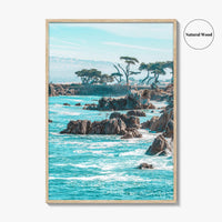 Monterey Fine Art Photo Print, Pacific Grove, California Coastline Wall Decor Poster, USA