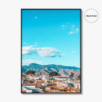 Oaxaca de Juarez Skyline Fine Art Photo Print, Oaxaca City, Mexico Poster