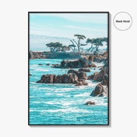 Monterey Fine Art Photo Print, Pacific Grove, California Coastline Wall Decor Poster, USA