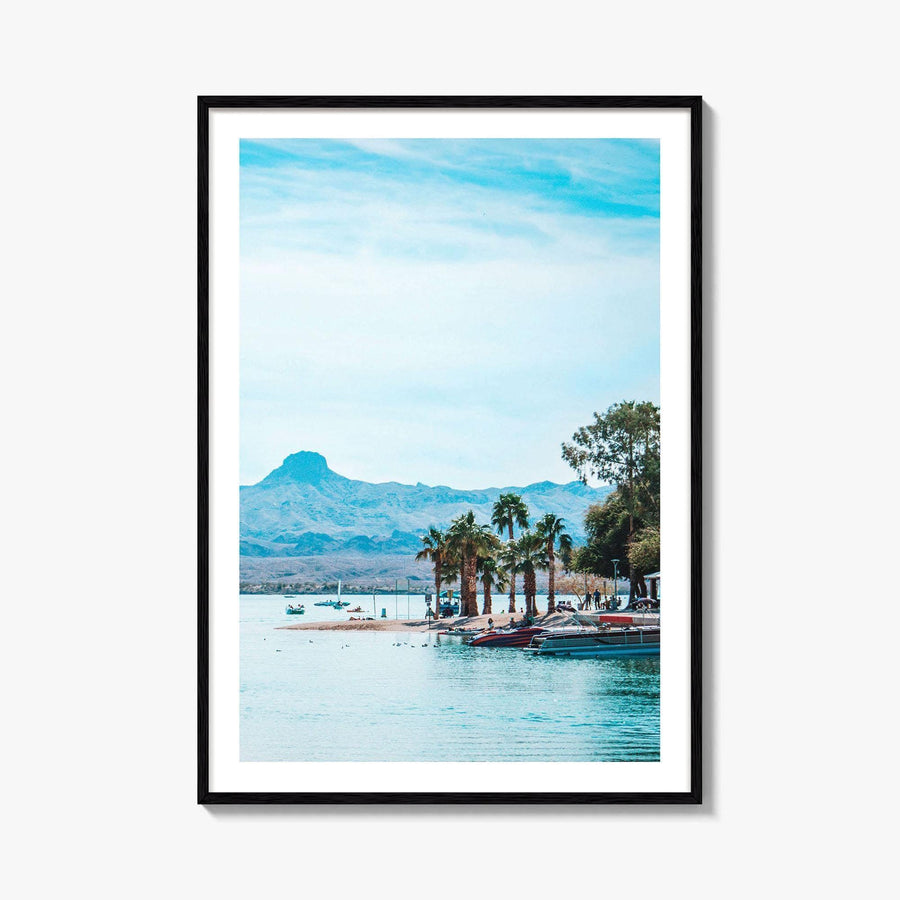 Lake Havasu City Fine Art Photo Print, Arizona Wall Poster, Hot Air Balloons