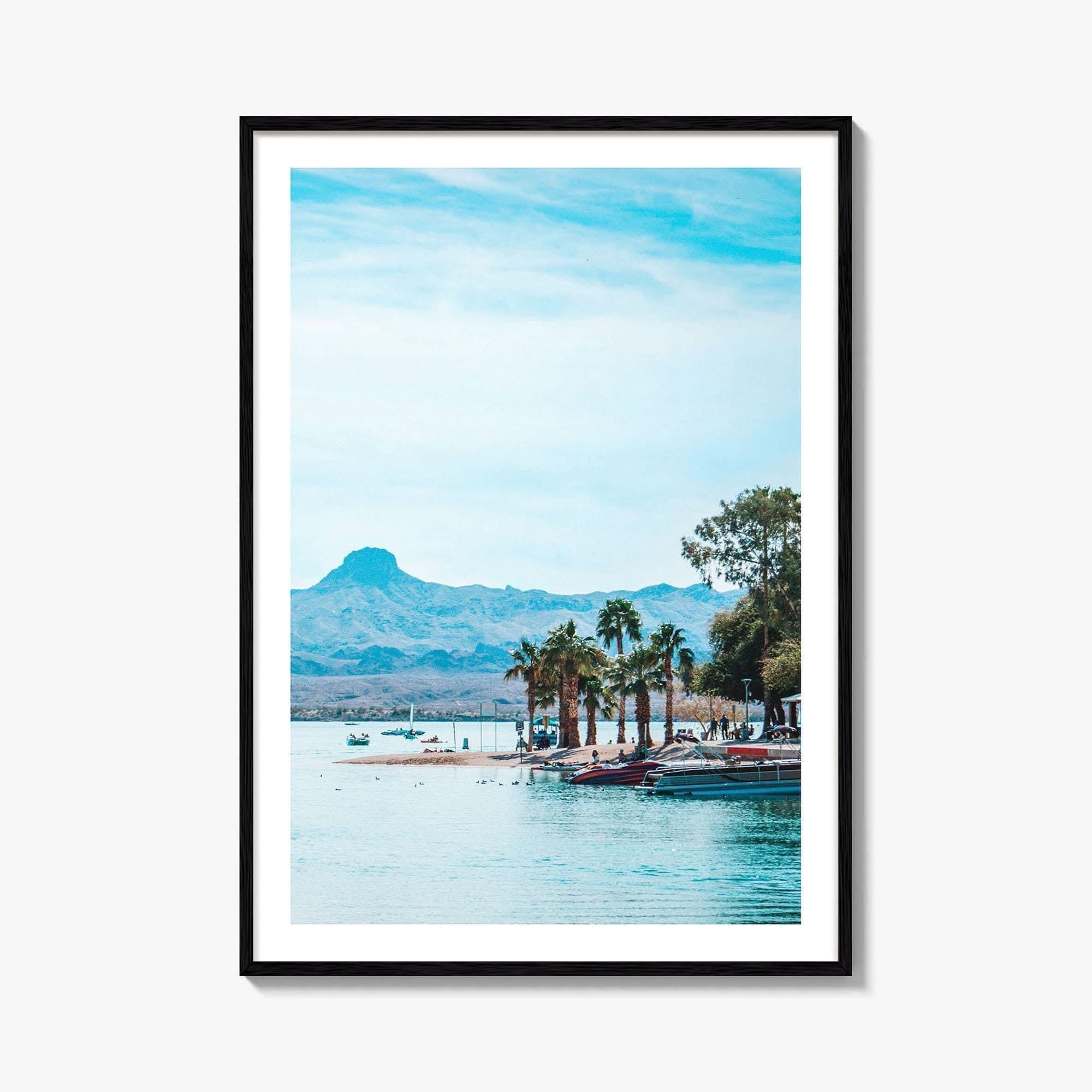 Lake Havasu City Fine Art Photo Print, Arizona Wall Poster, Hot Air Balloons