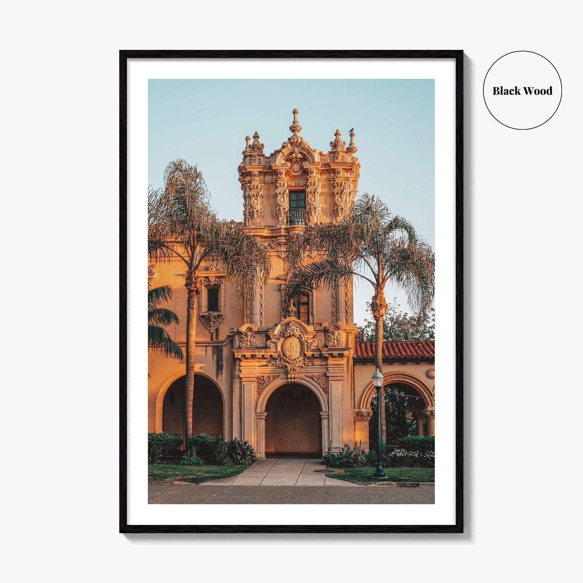 Balboa Park Fine Art Photo Print, San Diego California, Historic Building Wall Decor
