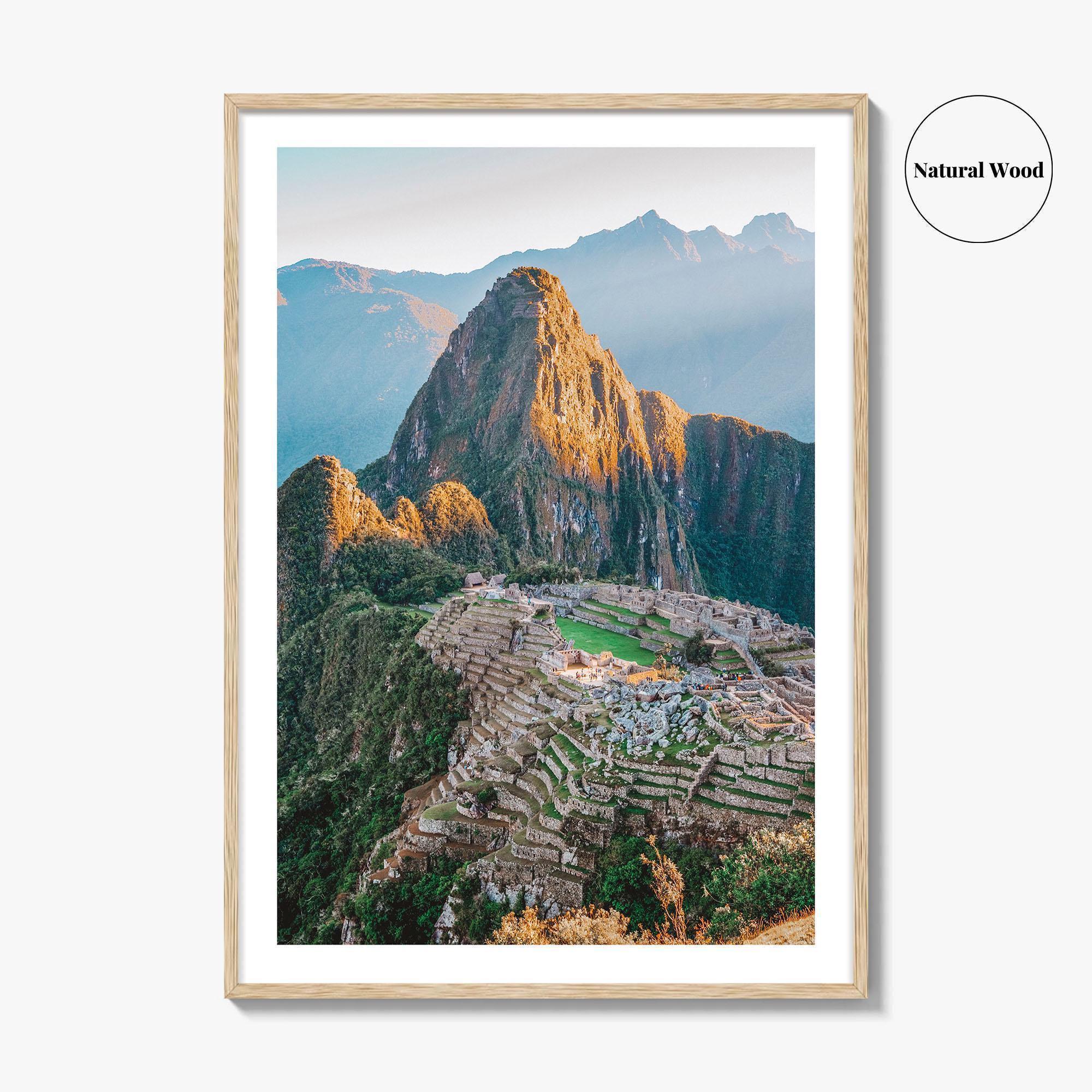 Machu Picchu Fine Art Photo Print, Peru, Cusco, Inca Ruins Wall Poster