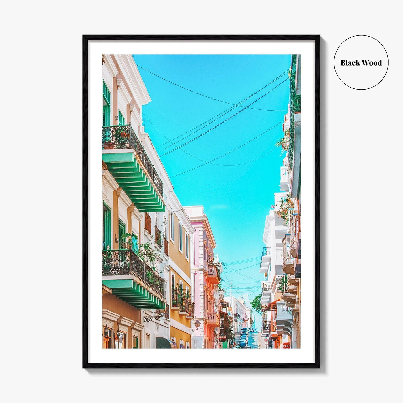 San Juan Fine Art Photo Print, Puerto Rico Wall Poster, Caribbean