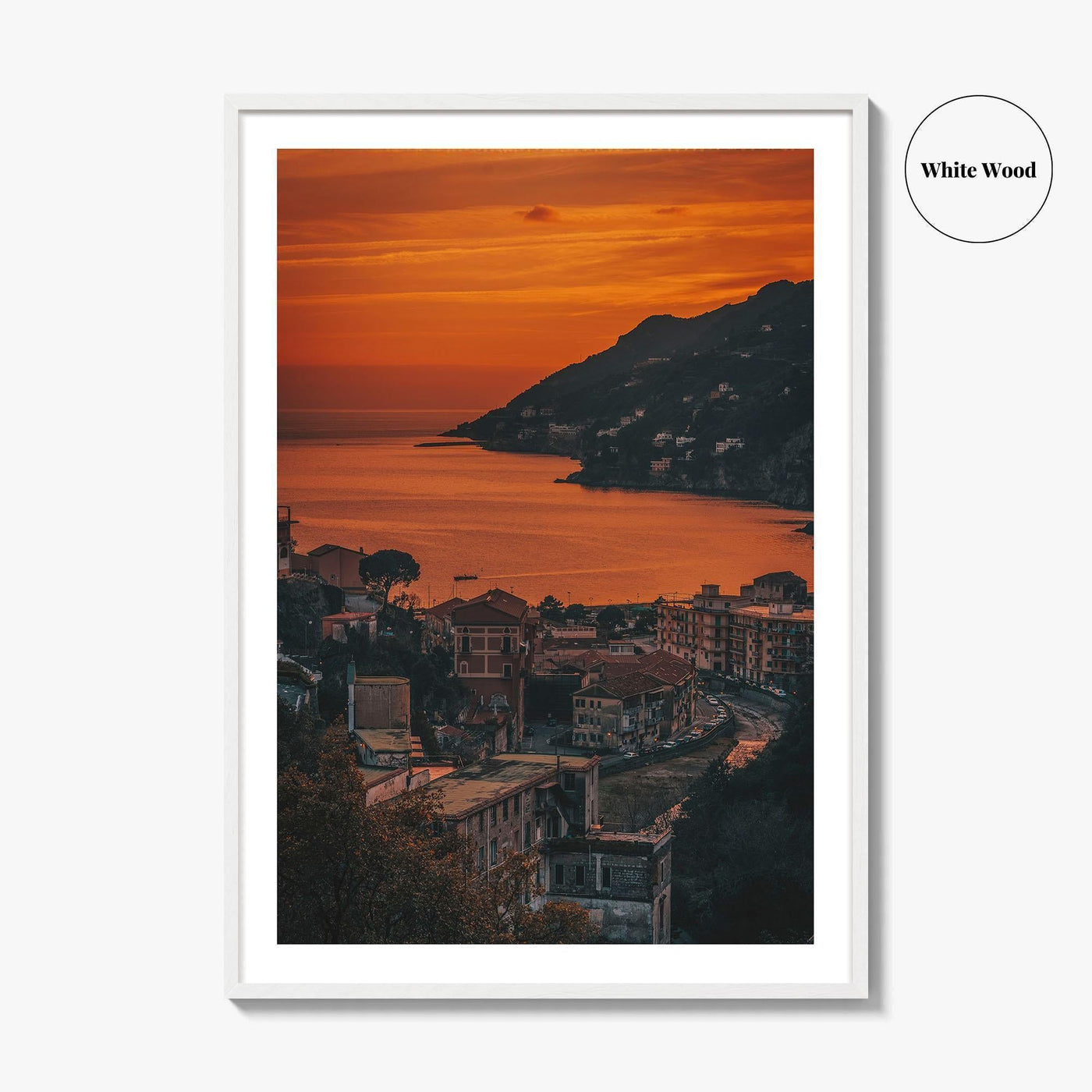 Vietri sul Mare Fine Art Photo Print, Amalfi Coast, Campania, Italy Wall Poster