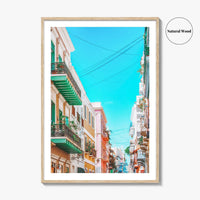 San Juan Fine Art Photo Print, Puerto Rico Wall Poster, Caribbean