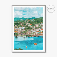 St Lucia Fine Art Photo Print, Castries, Eastern Caribbean, Wall Decor Poster