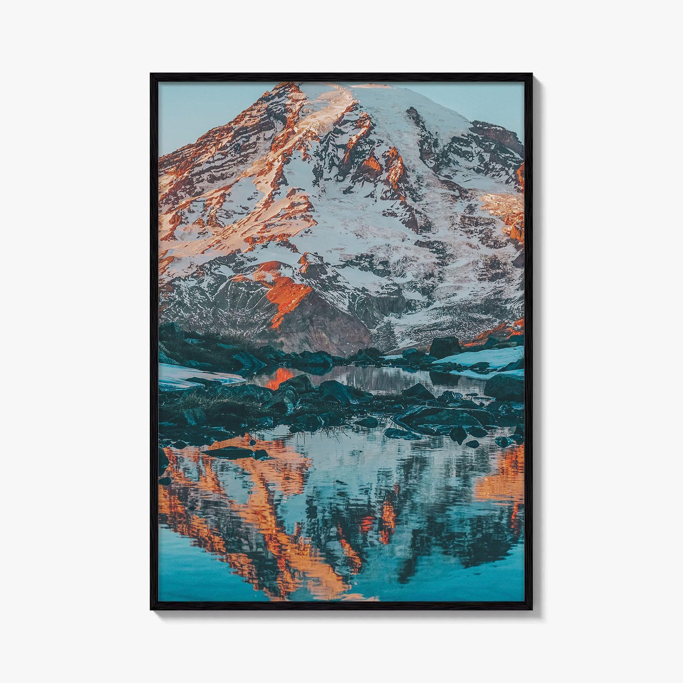 Mount Rainier Fine Art Photo Print, Reflection, Washington, National Park, USA, Poster