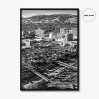Reno Black and White Fine Art Photo Print, Nevada Casino Poster, USA Art