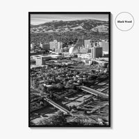 Reno Black and White Fine Art Photo Print, Nevada Casino Poster, USA Art