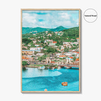 St Lucia Fine Art Photo Print, Castries, Eastern Caribbean, Wall Decor Poster