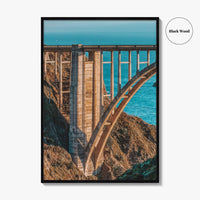 Bixby Creek Bridge Fine Art Photo Print, Big Sur California, Highway 1, Monterey County