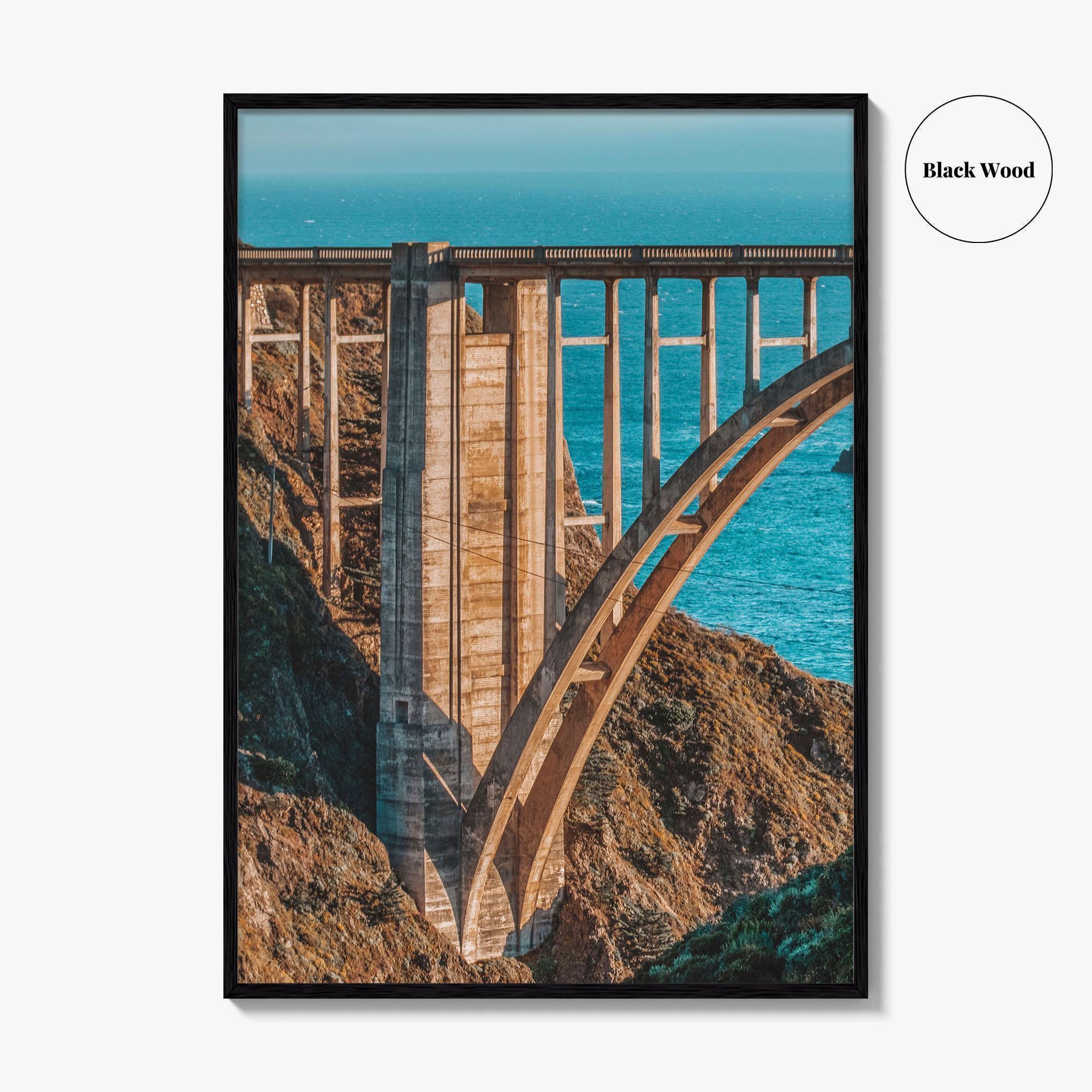 Bixby Creek Bridge Fine Art Photo Print, Big Sur California, Highway 1, Monterey County