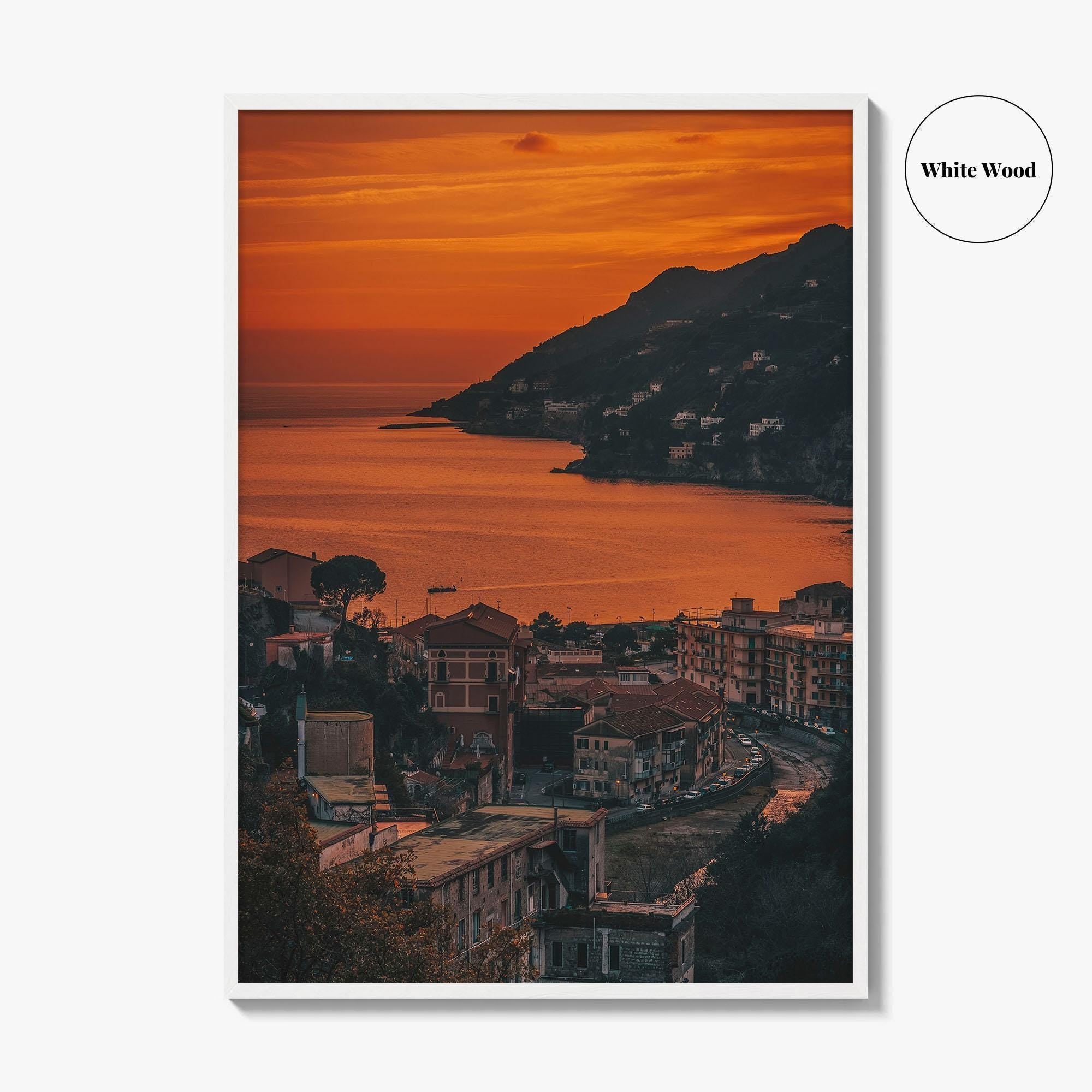 Vietri sul Mare Fine Art Photo Print, Amalfi Coast, Campania, Italy Wall Poster
