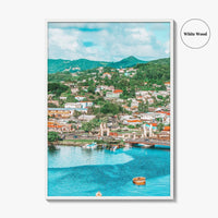 St Lucia Fine Art Photo Print, Castries, Eastern Caribbean, Wall Decor Poster