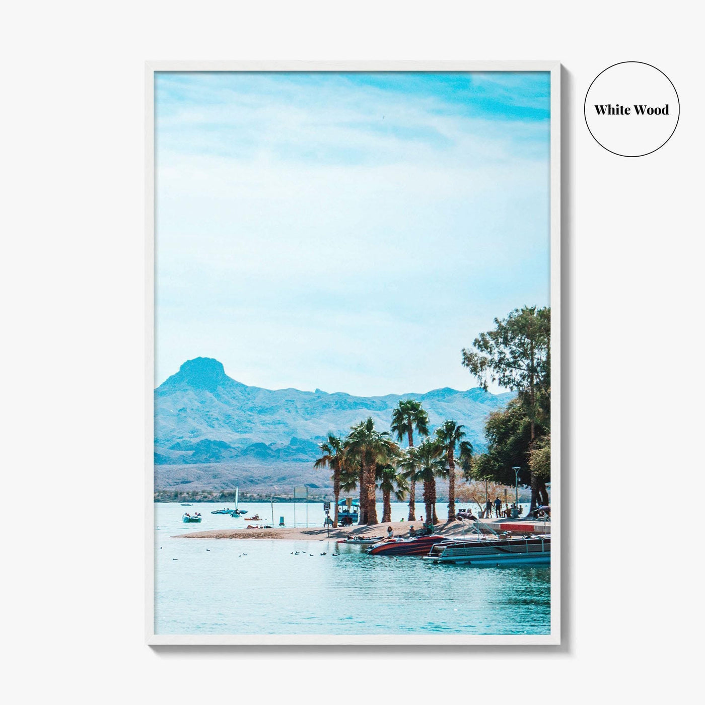 Lake Havasu City Fine Art Photo Print, Arizona Wall Poster, Hot Air Balloons