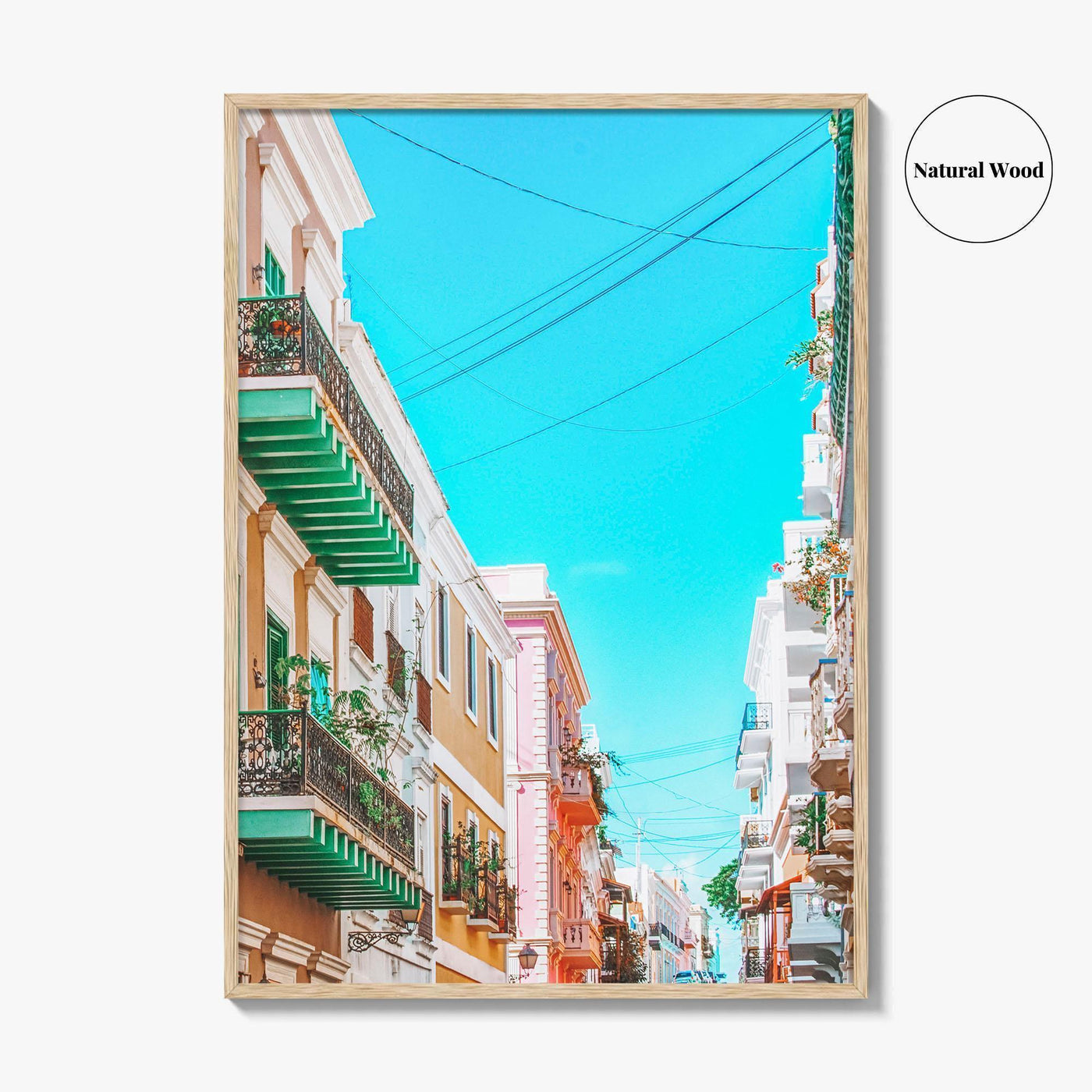 San Juan Fine Art Photo Print, Puerto Rico Wall Poster, Caribbean