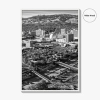 Reno Black and White Fine Art Photo Print, Nevada Casino Poster, USA Art