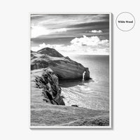 Ireland Black and White Fine Art Photo Print, Irish Coast, Wall Poster