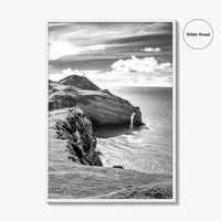 Ireland Black and White Fine Art Photo Print, Irish Coast, Wall Poster