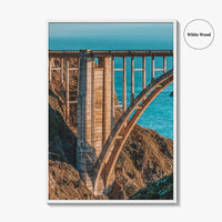 Bixby Creek Bridge Fine Art Photo Print, Big Sur California, Highway 1, Monterey County