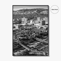 Reno Black and White Fine Art Photo Print, Nevada Casino Poster, USA Art