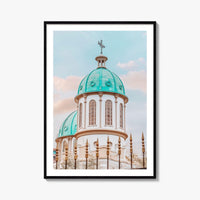 Addis Ababa Fine Art Photo Print, Medhane Alem Cathedral, Bole Ethiopia Church Poster