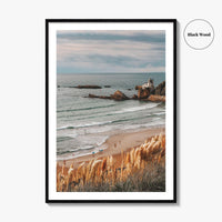 Biarritz Fine Art Photo Print, Cote des Basques Beach, Basque Country, France, Wall Decor
